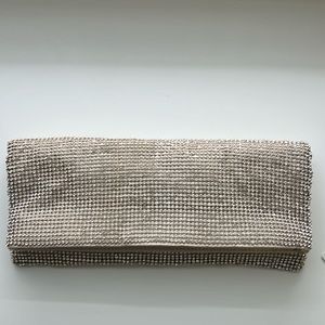 Nordstrom Gold Rhinestone Evening Bag